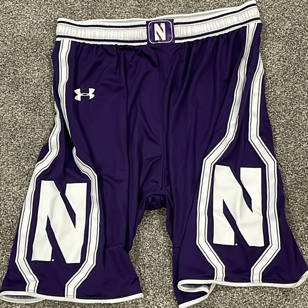 Authentic Under armor Northwestern Wildcats Basketball shorts